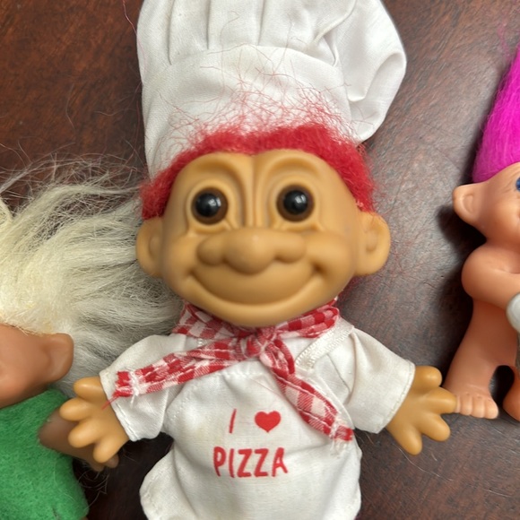 4 Russ & Dam Trolls ~ Chef Love Pizza Saxophone - Picture 2 of 7